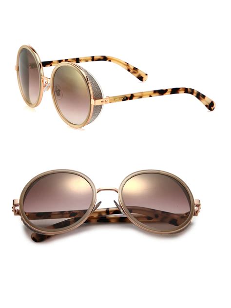 jimmy choo round sunglasses|affordable jimmy choo sunglasses.